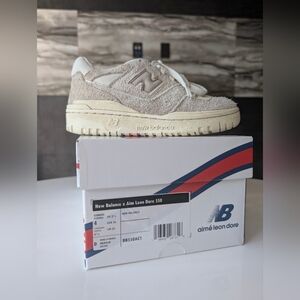 Aimé Leon Dore & New Balance 550 Sneaker in Grey Suede EUR36